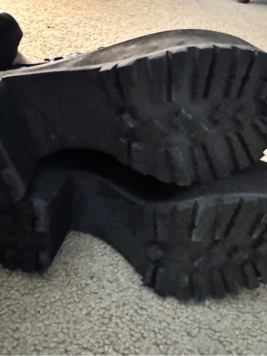 TUK footwear buckled platforms sz 8